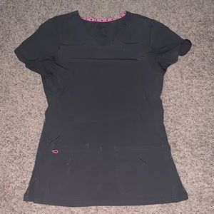 Heart soul scrub top